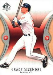 Grady Sizemore Baseball Cards 2007 SP Authentic Prices