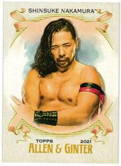 Shinsuke Nakamura #AG-21 Wrestling Cards 2021 Topps Heritage WWE Allen & Ginter Prices