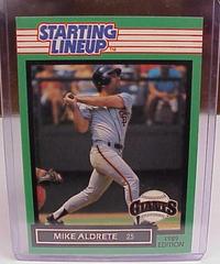 Mike Aldrete Baseball Cards 1989 Kenner Starting Lineup Prices
