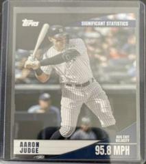 Aaron Judge [Black] #SS-15 Baseball Cards 2022 Topps Significant Statistics Prices