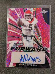 Adonai Mitchell [Metalized Sparkles Pink] #FF-AM1 Football Cards 2022 Leaf Flash Forward Autographs Prices