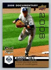 Evan Longoria #4521 Baseball Cards 2008 Upper Deck Documentary Prices