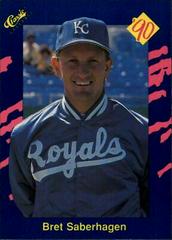 Bret Saberhagen #139 Baseball Cards 1990 Classic Prices