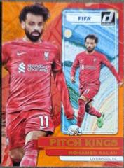 Mohamed Salah [Orange] Soccer Cards 2022 Panini Donruss Pitch Kings Prices