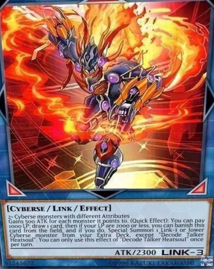 Decode Talker Heatsoul [Ultra Rare] RA01-EN048 YuGiOh 25th Anniversary Rarity Collection