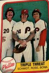 Triple Threat [No Number on Back] Baseball Cards 1981 Fleer Prices