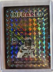 Devon Witherspoon #14 Football Cards 2023 Panini Spectra Infrared Prices
