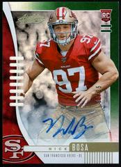 Nick Bosa [Spectrum Green Autograph] #131 Football Cards 2019 Panini Absolute Prices