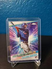Pete Crow-Armstrong [Black Refractor] Baseball Cards 2024 Topps Stars of MLB Chrome Prices