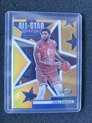 Joel Embiid [Gold] Basketball Cards 2021 Panini Contenders Optic All Star Aspirations Prices