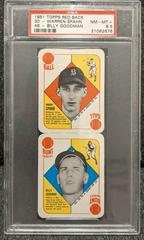 Warren Spahn, Billy Goodman Baseball Cards 1951 Topps Red Back Prices