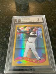 Ken Griffey Jr. [Gold Refractor] Baseball Cards 2002 Topps Chrome Prices