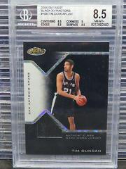 Tim Duncan [Jersey Black XFractor] Basketball Cards 2004 Finest Prices