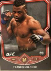 Francis Ngannou [Ruby] #13 Ufc Cards 2017 Topps UFC Museum Collection Prices