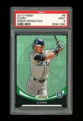 Ichiro [Green Refractor] #9 Baseball Cards 2010 Finest Prices