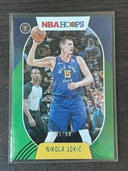 Nikola Jokic [Green Explosion] Basketball Cards 2020 Panini Hoops Prices
