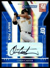 Chris Carter [Extra Edition Autograph] #284 Baseball Cards 2004 Donruss Elite Extra Edition Prices