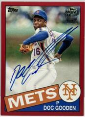 Doc Gooden [Red Border] Baseball Cards 2016 Topps Archives Fan Favorites Autograph Prices