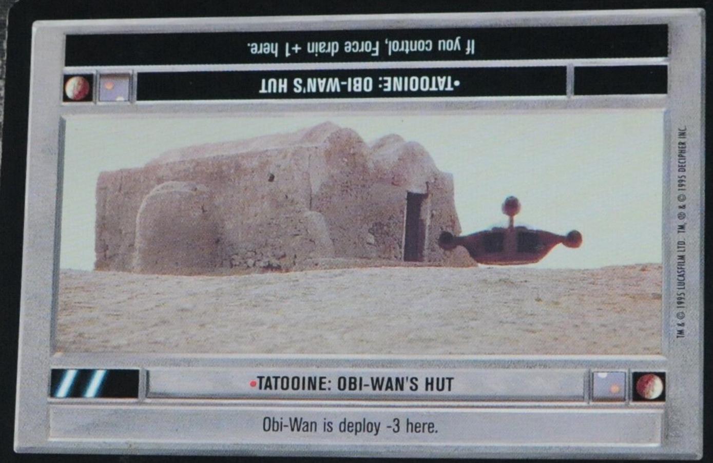 Tatooine: Obi-Wan's Hut [Limited] Star Wars CCG Premiere