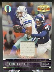 Terrell Owens [Jersey X's] #3 Football Cards 2007 Panini Donruss Gridiron Gear Prices