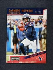 DeAndre Hopkins [3rd Down] #78 Football Cards 2018 Panini Playoff Prices