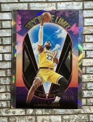 LeBron James [Effect] #3 Basketball Cards 2023 Panini Recon Sky’s the Limit Prices