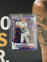 J. T. Realmuto [Purple] #18 Baseball Cards 2021 Bowman Chrome Sapphire Prices