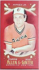 Cal Ripken Jr. [Mini Red] #38 Baseball Cards 2021 Topps Allen & Ginter X Prices