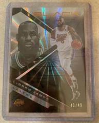 LeBron James [Copper] Basketball Cards 2021 Panini Black Prices