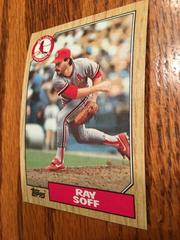 Ray Soff [No D* Before Copyright Line] Baseball Cards 1987 Topps Prices