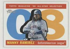 Manny Ramirez #491 Baseball Cards 2009 Topps Heritage Prices