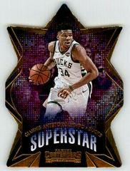 Giannis Antetokounmpo #2 Basketball Cards 2019 Panini Contenders Superstar Die-Cuts Prices