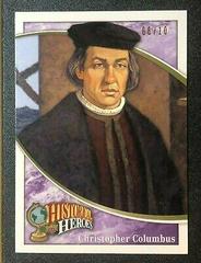 Christopher Columbus [Historical Heroes Blue] Football Cards 2009 Upper Deck Heroes Prices