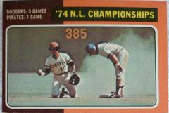 N. L. Championships Baseball Cards 1975 Topps Prices
