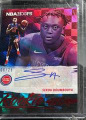 Sekou Doumbouya [Red] #SDM Basketball Cards 2019 Panini Hoops Rookie Ink Autographs Prices