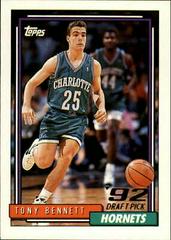 Tony Bennett #353 Basketball Cards 1992 Topps Prices