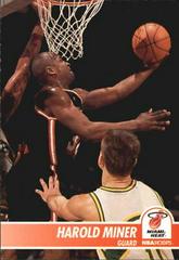 Harold Miner Basketball Cards 1994 Hoops Prices
