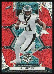 A. J. Brown [White Sparkle] #191 Football Cards 2022 Panini Mosaic Prices