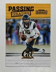 Jared Goff #7 Football Cards 2017 Panini Contenders Draft Picks Passing Grades Prices