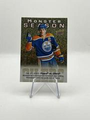Connor McDavid [Gold] #MS-58 Hockey Cards 2023 Upper Deck Monster Season Prices
