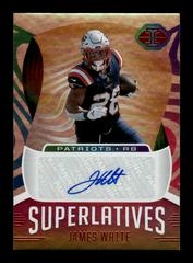 James White Football Cards 2021 Panini Illusions Superlatives Signs Prices