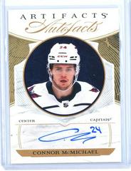 Connor McMichael Hockey Cards 2022 Upper Deck Artifacts Auto Facts Prices