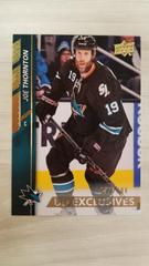 Joe Thornton [UD Exclusives] Hockey Cards 2015 Upper Deck Prices