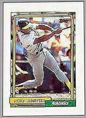 Rickey Henderson #560 Baseball Cards 1992 Topps Micro Prices