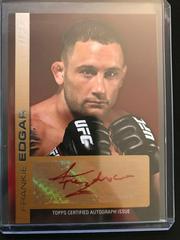 Frankie Edgar [Red Ink] #FA-FE Ufc Cards 2011 Topps UFC Title Shot Autographs Prices