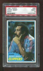 Henry Bibby West #90 Basketball Cards 1981 Topps Prices