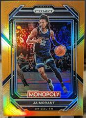 Ja Morant [Orange] #43 Basketball Cards 2022 Panini Prizm Monopoly Prices