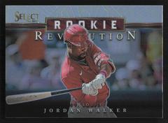 Jordan Walker [Silver] Baseball Cards 2023 Panini Select Rookie Revolution Prices