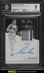 Luka Doncic [Patch Autograph] Basketball Cards 2018 Panini Noir Prices