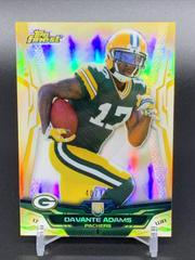 Davante Adams [Gold Refractor] Football Cards 2014 Topps Finest Prices